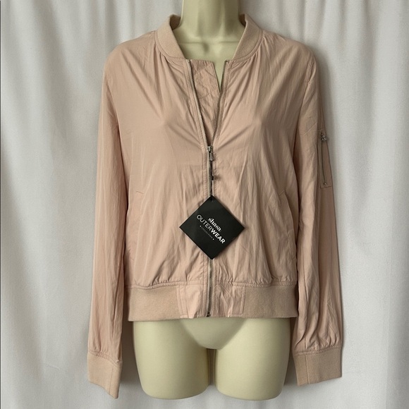 Shasa Jackets & Blazers - Shasa NWT Blush Pink Outerwear Zip Light Long Sleeve Jacket Coat **Size S** 🌸🌸
